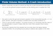 Finite Volume Method: A Crash introduction · 2019-08-18 · Finite Volume Method: A Crash introduction • Before continuing, we want to remind you that this a brief introduction
