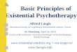 Basic Principles of Existential Psychotherapylaengle.info/userfile/doc/2016-4-St.-Petersburg-fundam... · 2017-07-26 · Basic Principles of Existential Psychotherapy Alfried Längle