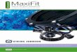 Universal Maxifit · 2013-05-22 · accesorio, proporcionando una máxima presión de sellado incluso sobre superficies con picaduras, estrías y corroídas. los tornillos, con cabezas