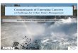 Contaminants of Emerging Concern - wefnet.org · Contaminants of Emerging Concern a Challenge for Urban Water Management. CEC Symposium Providence, 29/30. July 2007 Thomas A. Ternes,