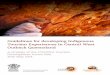 Guidelines for developing Indigenous Tourism Experiences in … · 2018-10-02 · This project was proudly funded by the Queensland Government. Guidelines for developing Indigenous