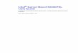 Intel Order Number D36217-006...Intel® Server Board S5000PSL User Guide A Guide for Technically Qualified Assemblers of Intel® Identified Subassemblies/ Products Intel Order Number