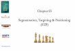 Chapter 03 Segmentation, Targeting & Positioning …student.bms.lk/GDM/52/Slides/Slides/MM/3-Chapter 03.pdf•Targeting Strategy •Positioning Strategy What is Segmentation ? A market