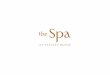 the perfect escape - Stanley House...enhances the benefits of spa treatments or simply makes you feel fresher and ... NATURA BISSÉ Diamond is a beautifully effective facial and body
