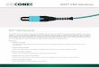 MTP® PRO Solutions - US Conec Ltd. · 2020-01-17 · MTP® PRO Solutions MTP® PRO Connector The MTP® PRO connector is the newest addition to the US Conec MTP® brand MPO product