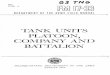 TANK UNITS PLATOON, COMPANY AND BATTALION · 2016-12-28 · TANK UNITS PLATOON, COMPANY AND BATTALION HEADQUARTERS, DEPARTMENT OF THE ARMY AUGUST 1957. FM 17-33 1 FIELD MANUAL TANK