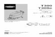 T300/T300e Japanese Operator Manual (APAC)...T300 T300e 9014521 Rev. 00 (03-2015) 自動フロアスクラバー *9014521* Hygenic 洗浄可能な汚水回収タンク TennantTrue