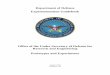 Department of Defense Experimentation Guidebook · 2019-12-12 · document for the Department of Defense (DoD). This guidebook is designed to complement DoD, Military Service, and