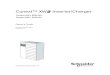 Conext™ XW Inverter/Charger · 2019-01-21 · † Battery Circuit Breakers must be installed according to the specifications and requirements defined by Schneider Electric.s. †