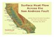 Surface Heat Flow Across the San Andreas Fault...Surface Heat Flow Across the San Andreas Fault Adrian’Doran’&’Jessie’Saunders’ SIO’234:’Geodynamics’ October’28,’2013’