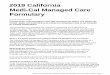 2019 California Medi-Cal Managed Care Formulary...Kaiser Permanente 2019 California Medi-Cal Managed Care Formulary • Page 1 of 50 2019 California Medi-Cal Managed Care Formulary