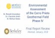 Environmental Assessment Dr. Ronald Amundson of the Cerro … Berkeley... · 2019-05-01 · “In summary, the report suggests that the. activities. of the Cerro Prieto geothermal