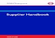 Title: Supplier handbook Document No.: H-054 …content.tfl.gov.uk/suppliers-handbook-updated.pdfSuppliers can download the user manual for any assistance required with registering
