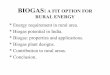 BIOGAS: A FIT OPTION FOR RURAL ENERGYweb.iitd.ernet.in/~vkvijay/files/Biogas technology.pdf · • Power Generation: Biogas can be used to operate a dual fuel engine to ... Adjuster