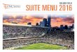 WE WELCOME YOU TO THE 2016 EXECUTIVE SUITES MENU! Suites Menu.pdfWE WELCOME YOU TO THE 2016 EXECUTIVE SUITES MENU! As the exclusive caterers at Soldier Field Stadium, Aramark strives