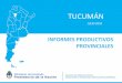 TUCUMÁN - Argentina · 2019-03-29 · descripción de las principales cadenas productivas existentes considerando la información disponible a mayo 2018. Publicación propiedad del