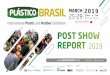SÃO PAULO • BRAZIL Plastic and Rubber Exhibition POST …...was collected (bags, cardboard, paper, plastic, glass, aluminum, etc.) Another edition of the project Tampinha Legal