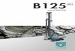 B125XP-2 brochure · lonna, scavo di pali con il metodo CFA elica continua e progettata per essere rapidamente predisposta alla conversione in attrezzatura per la realizzazione di