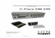 USER'S GUIDE C-Pace EM 100 - IonOptix€¦ · • The C-Pace Navigator software provides a user-friendly GUI to easily manage stimulation protocols directly from a Windows laptop