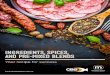 NGIREDIEN STS,CES, PI NAD P-XREDMEI BLENDS... Your recipe for success NGIREDIEN STS,CES, PI NAD P-XREDMEI BLENDS CBS Foodtech m meister spice THE ULTIMA TE BLEND C BS Foodtech has