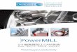 PowerMILL · 2011-10-21 · PowerMILL支援成型刀等高倒勾區域的加工或側銑加工，您可透過如錐度 球刀或梯型刀的刀側直接進行加工，適合陡峭或深溝的R角倒勾區域切削。