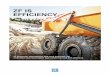 ZF is Efficiency EN 2017 · cPOWER transmission, ZF presented the first CVT for off-highway machinery to the world. By advancing the CVT powersplit technology known from agricultural