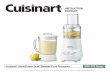 Cuisinart SmartPower Duet Blender/Food …fantes.net/manuals/cuisinart-smart-power-duet-blender...Cuisinart® SmartPower Duet® Blender/Food Processor BFP-703 Series For your safety