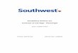 Southwest Airlines Contract of Carriage...Southwest Airlines Co. 5 One-way means Scheduled Air Service on Carrier from an originating airport to a destination airport. Passenger means