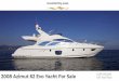 VAT Not Paid 2008 Azimut 62 Evo Yacht For Sale EUR 550,000 · 2019-09-27 · VAT Not Paid. SPECIFICATIONS Manufacturer AZIMUT ... Main Engines 2 x CAT C18 1015 HP Generator 1 x KOHLER