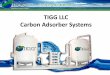 TIGG LLC Carbon Adsorber Systems · 2019-04-23 · •TIGG has designed and built systems to purify vapors and liquids for over 40 years •Headquarters in Oakdale, PA with manufacturing