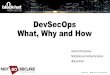 What, Why and How DevSecOps - Black Hat Briefings · 2019-04-01 · Static Application Security Testing(SAST) Source Composition Analysis (SCA) Pre-Build Dynamic Application Security