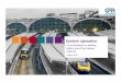 System operation - A consultation on making better use of ......System operation A consultation on making ... In parallel, Network Rail is consulting on an initial system operation