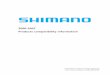 Shimano - 2006-2007 Products compatibility information …productinfo.shimano.com/download?path=pdfs/archive/2007... · 2017-03-24 · Compatibilities are subject to change without