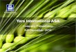 Yara International ASA · Market risk factors Market fundamentals Downside risks • Crop failure / increased food prices • Increased global LNG trade / lower European natural gas