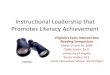 Instruconal Leadership that Promotes Literacy Achievementfaculty.virginia.edu/ReadingFirst/prof_dev/PDFs/Austin_EIRI_2009.pdfVirginia’s Early Intervenon Reading Symposium March 25