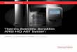 Thermo Scientific Sensititre ARIS HiQ AST System...3 Equipped to help your laboratory deliver efficient, accurate results for critical decisions The new Sensititre ARIS HiQ System