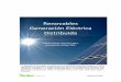Renovables Generación Eléctrica Distribuida · 2018-07-17 · Renovables Generación Eléctrica Distribuida Energía limpia desde los propios usuarios Primera edición, diciembre