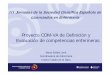 Proyecto COM-VA de Definición y Evaluación de ...III Jornadas de la Sociedad Científica Española de Licenciados en Enfermería Proyecto COM-VA de Definición y Evaluación de competencias