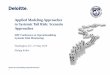 Applied Modeling Approaches to Systemic Tail Risk: Scenario Approaches · 2010-05-25 · Audit.Tax.Consulting.Corporate Finance. Applied Modeling Approaches to Systemic Tail Risk: