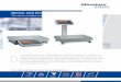 Bench and floor scale Midrics - Minebea Intec...The right solution for all of these applications: The bench and floor scale Midrics® has proven itself in a variety of industries such