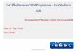 Cost Effectiveness of DSM Programmes Case Studies of EESLdsm-india.org/wp-content/uploads/2016/06/EESL-presentation.pdf · ost ffectiveness of LP SOP….. • Cost of conserved energy