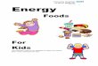 Energy - Microsoftbtckstorage.blob.core.windows.net/site12360/Energy Foods.pdfAdding energy boosters to food Do you know how you could add to these foods? Draw a line from the energy