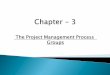 The Project Management Process Groupsis331.yolasite.com/resources/ch03.pdf · Initiating processes include defining and authorizing a project or project phase. Prepare Project Charter,
