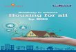 Roadmap to achieve Housing for all - YES BANK · In this context, I am pleased to present the YES BANK - ASSOCHAM Roadmap to achieve ‘Housing for All by 2022’, which highlights