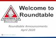 Roundtable Announcements April 2020...2020/04/04  · Bored at home? Update your Youth Protection Training! Scouting & STEM Like the “Scouting and STEM –Greater St. Louis Area”