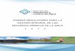 AGENDA REGULATORIA PARA LA GESTIÓN INTEGRAL DE LOS ... · El presente documento desarrolla la Agenda Regulatoria para la Gestión Integral de los Recursos Hídricos de la Agencia