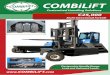 COMBiLiFT - TAG Forklift Truck S · Combilift has a policy of continuous product development and reserves the right to alter specifications without prior notice. Specifications and/or