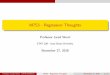M7S3 - Regression Thoughts · M7S3 - Regression Thoughts Professor Jarad Niemi STAT 226 - Iowa State University November 27, 2018 Professor Jarad Niemi (STAT226@ISU) M7S3 - Regression
