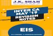 J. K. SHAH CLASSES INTER C.A. – EIS (IT) · 2019-12-15 · J. K. SHAH CLASSES INTER C.A. – EIS (IT): 1 : REVISION NOTES – MAY ‘19 Process – Set of activities which uses
