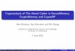 Cryptanalysis of The Atmel Cipher in SecureMemory, CryptoMemory and CryptoRF · 2011-09-29 · Outline 1 Atmel Product Family 2 The Cipher and the Environment 3 Our Attack 4 Practical